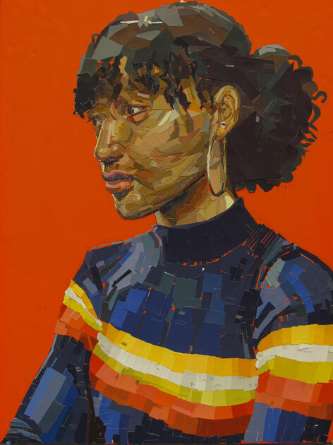 Bri Cut Paper on Foam Core Winner of PsArt Competition 2019