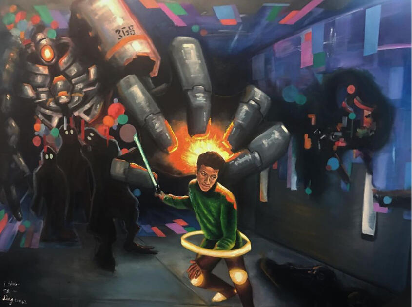 Transform (Oil on Canvas)